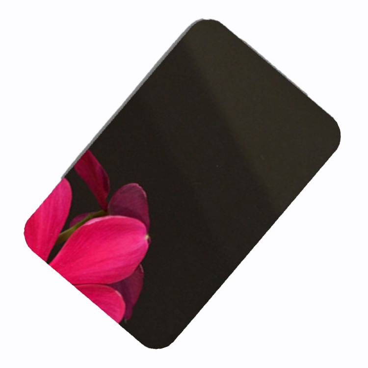 不锈钢镜面黑钛板